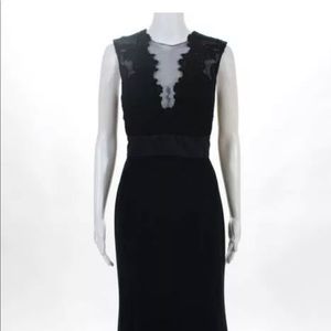Theia Navy Blue Deep Midnight Gown Size 10